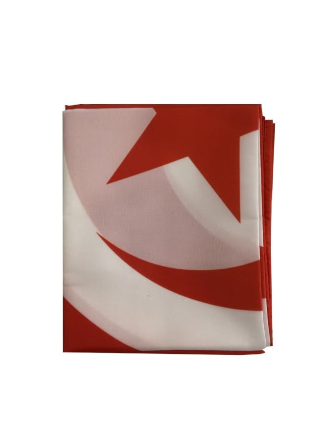 Stormflag Tunisia Flag Wearable Flag Cape Suitable for Football Matches and Street Parties (90x150cm/3x5 ft) - Image 4